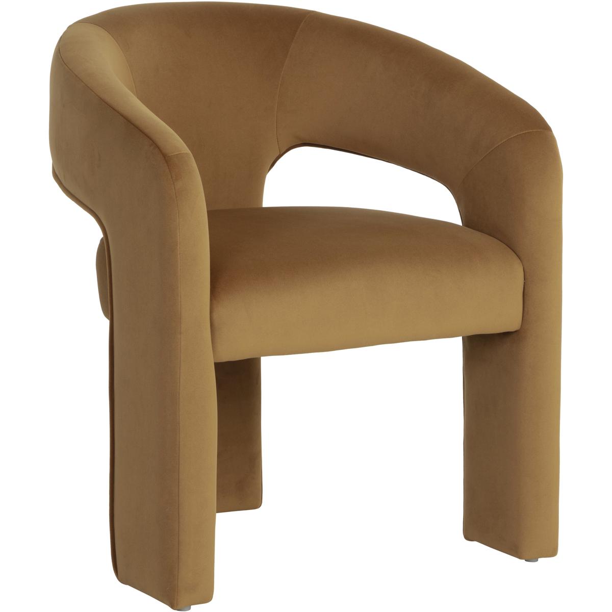 SUNPAN 112811 Isidore Meg Gold Dining Armchair